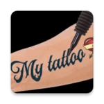 tattoo maker- tatuajes único android application logo